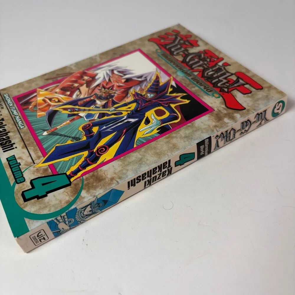 Yu-Gi-Oh! Millennium World Vol 4 Manga by Kazuki Takahashi Viz Media 1st Print
